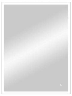 Зеркало с подсветкой Continent Solid ЗЛП620 реверсивное крепление 60x80см